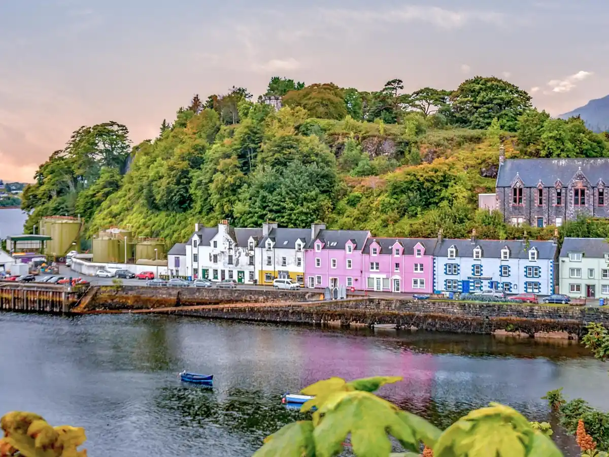 Portree Harbour, Isle of Skye, Scotland Portree Harbour, Isle of Skye, Scotland